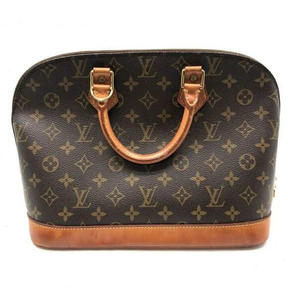 Louis Vuitton Alma Brown Canvas Handbag (Pre-Owned) - Picture 2 of 10